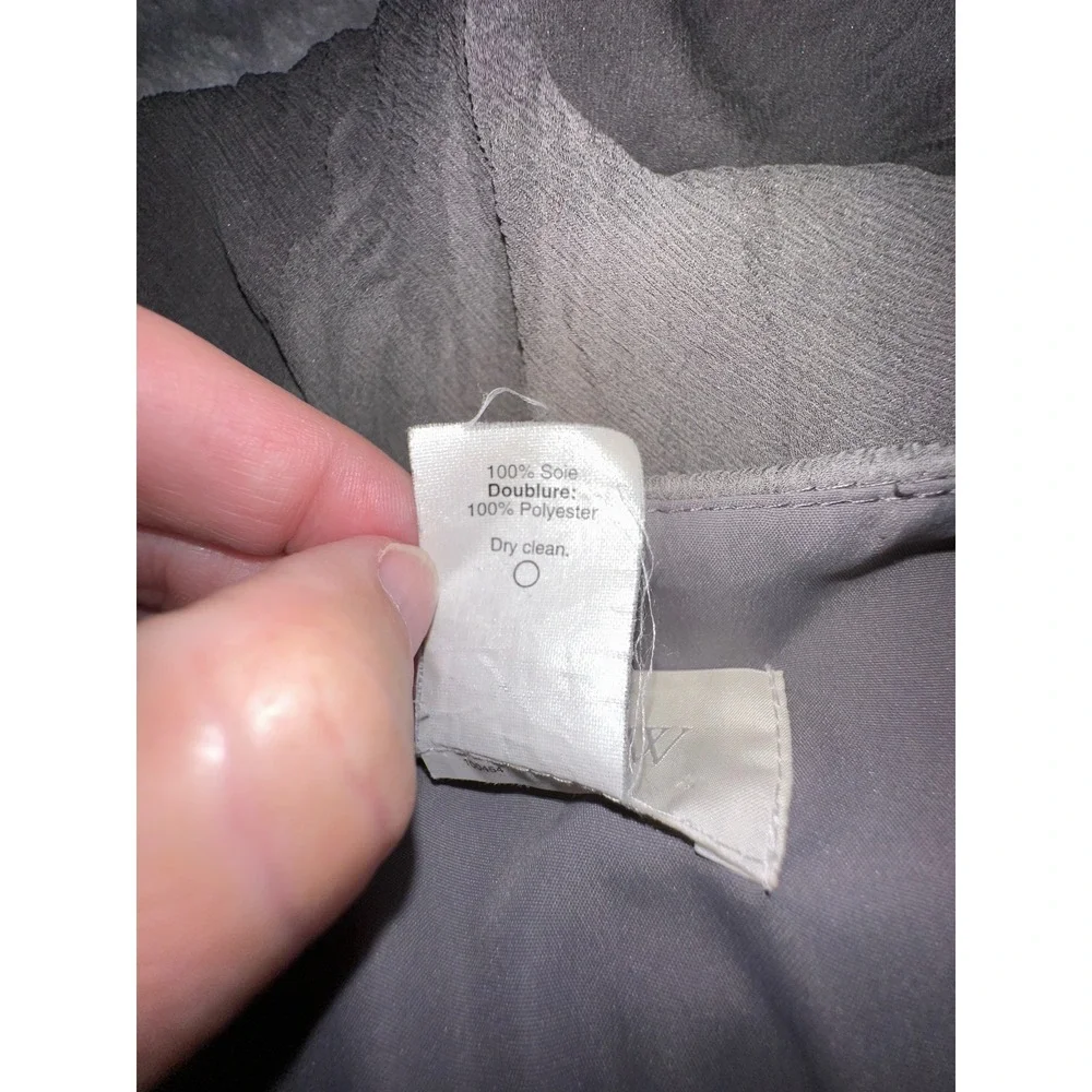 J.‎ Crew Gray Dress Sleeveless V-Neck Party Cocktail Casual Size 6